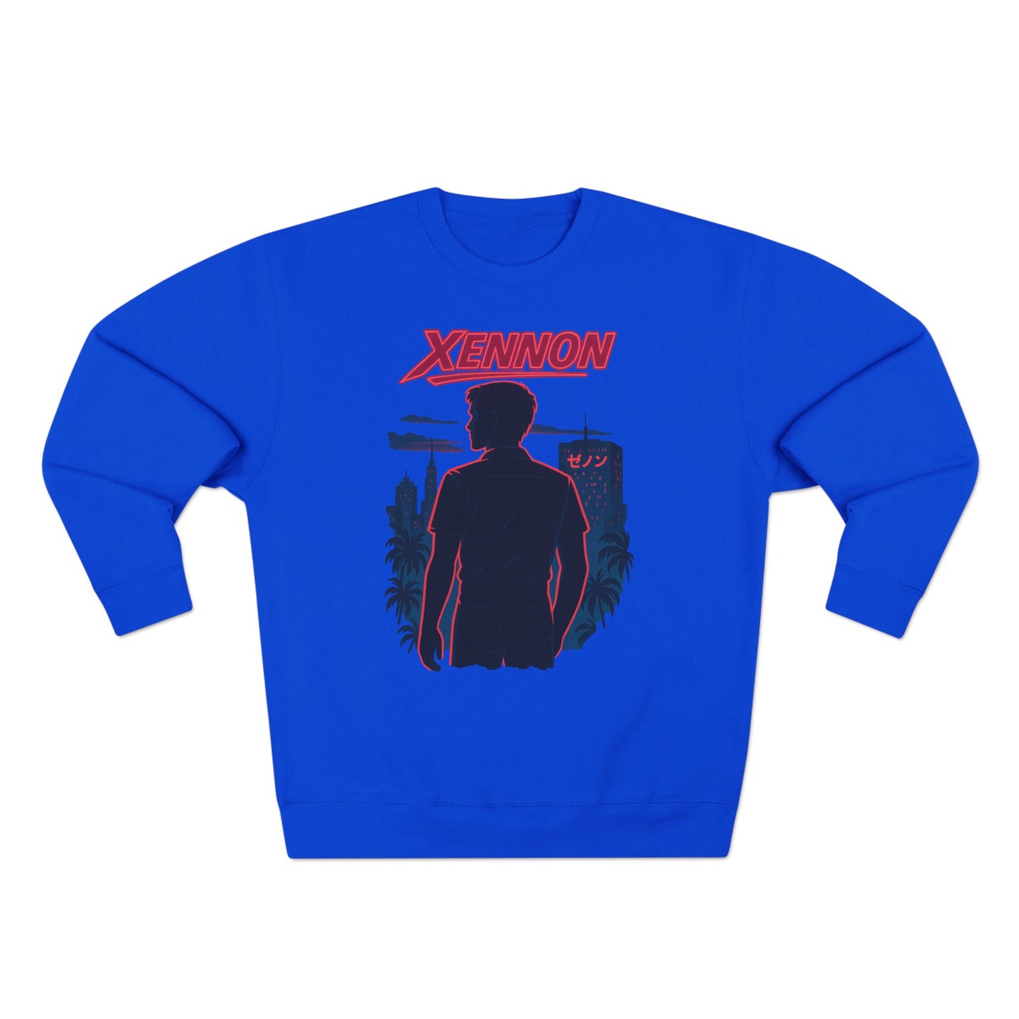 XENNON Cyberpunk Unisex Crewneck Sweatshirt