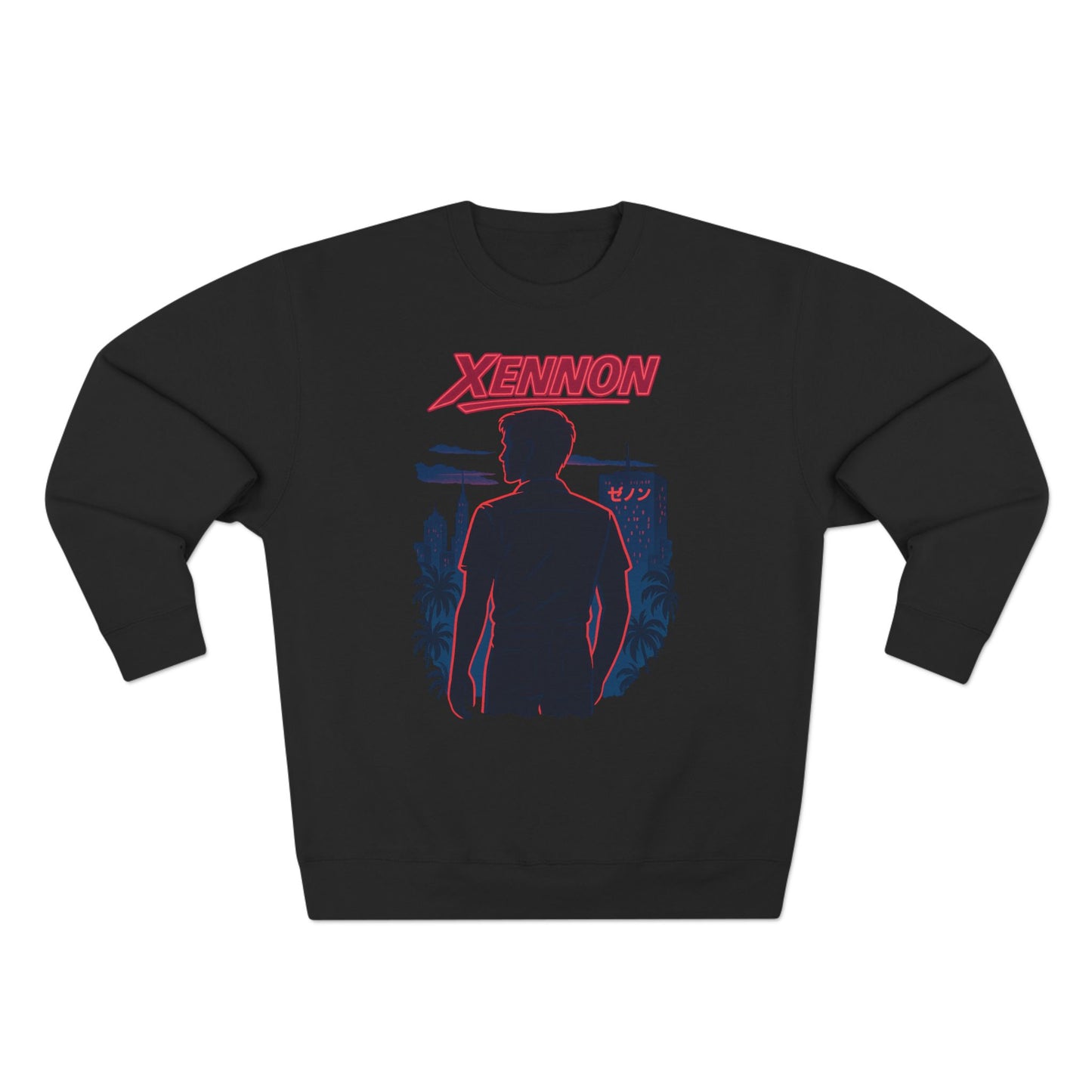 XENNON Cyberpunk Unisex Crewneck Sweatshirt
