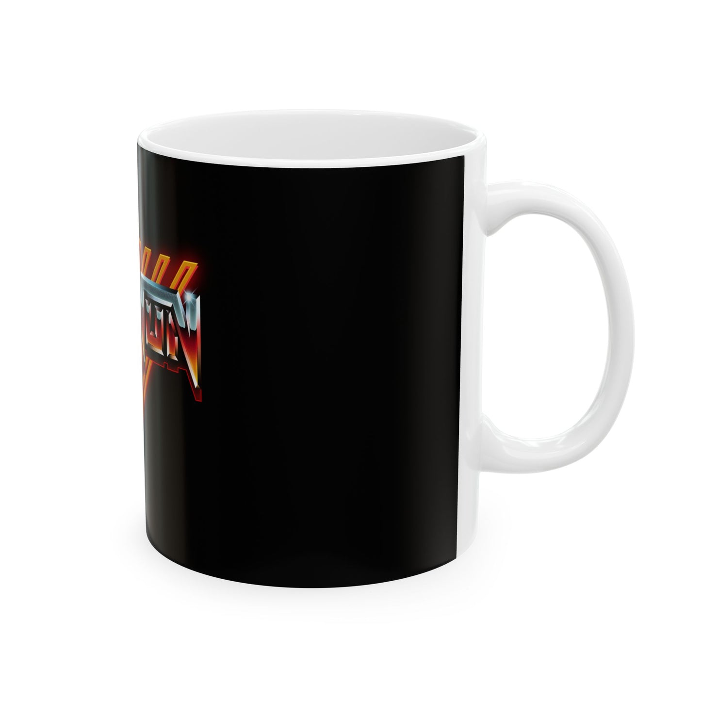 XENNON logo Ceramic Mug - 11oz & 15oz, Bold Design for Coffee Lovers