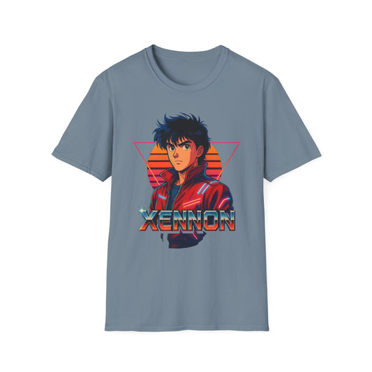 Retro Anime Synthwave T-Shirt - Unisex Vintage Style Tee