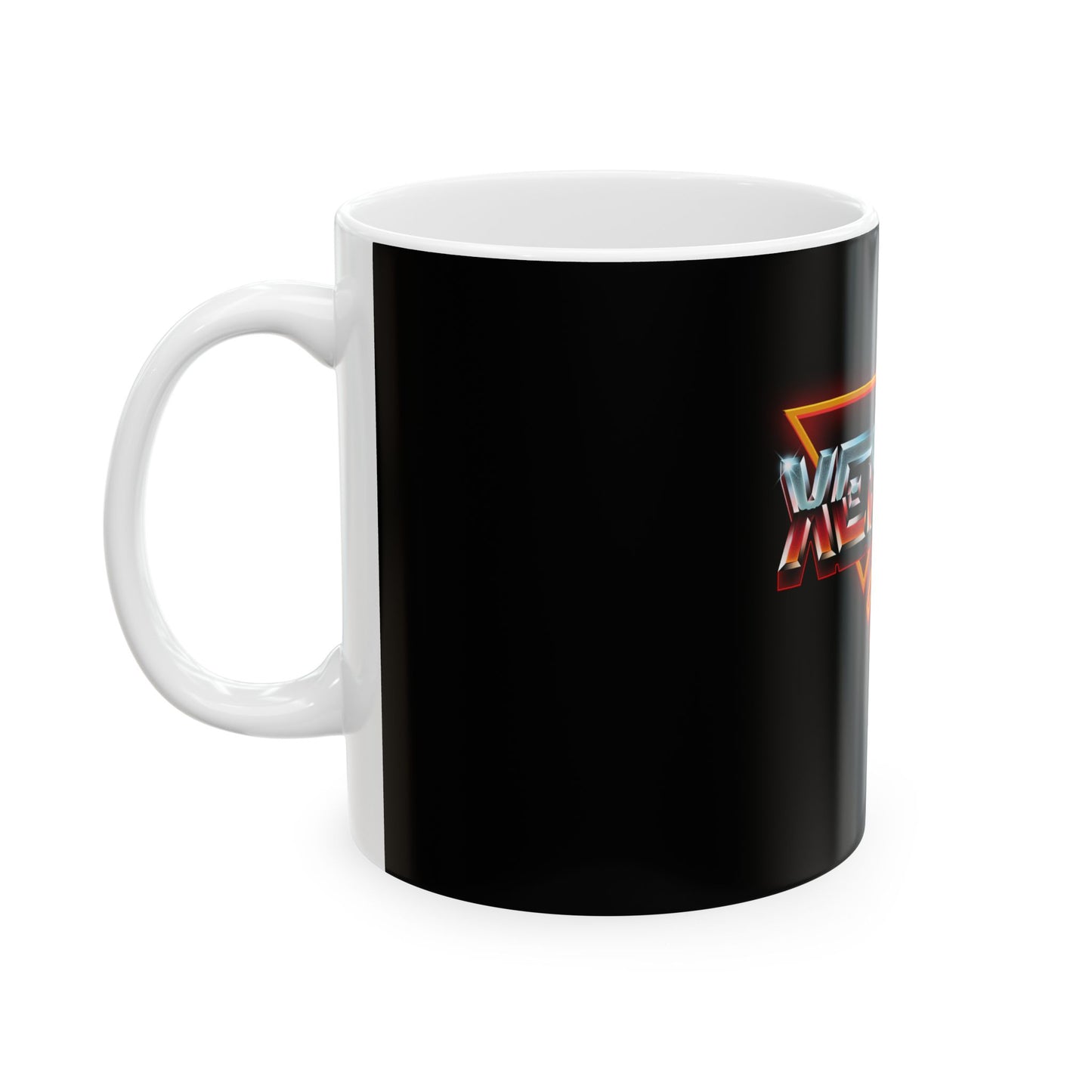 XENNON logo Ceramic Mug - 11oz & 15oz, Bold Design for Coffee Lovers