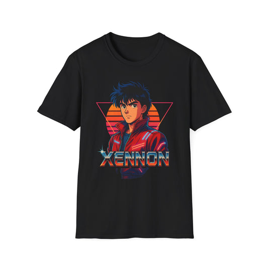 Retro Anime Synthwave T-Shirt - Unisex Vintage Style Tee