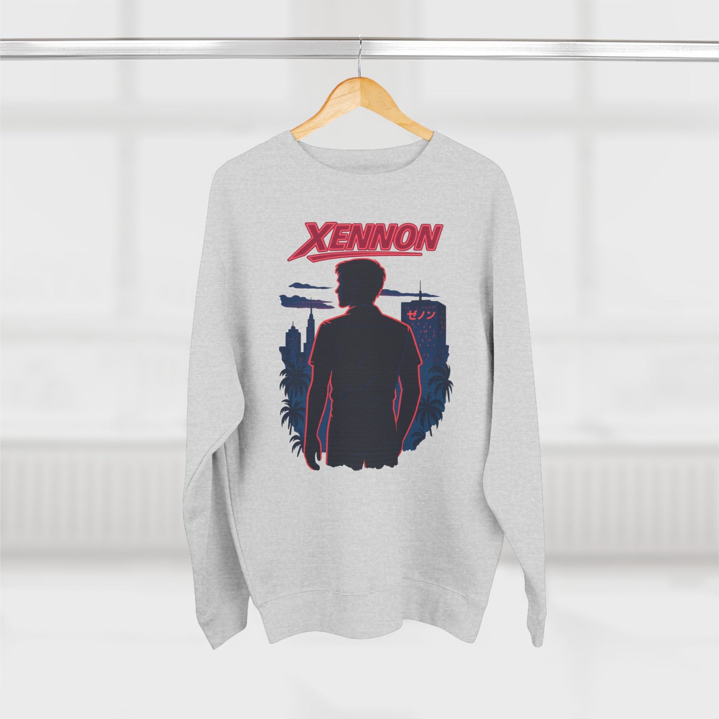 XENNON Cyberpunk Unisex Crewneck Sweatshirt