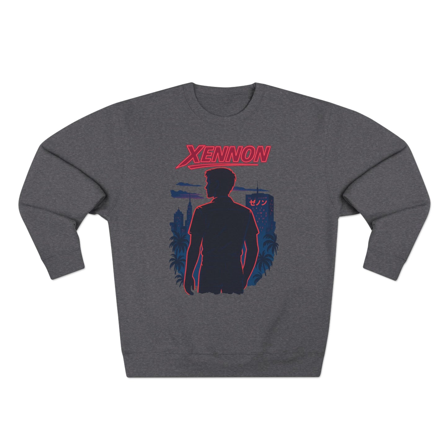 XENNON Cyberpunk Unisex Crewneck Sweatshirt