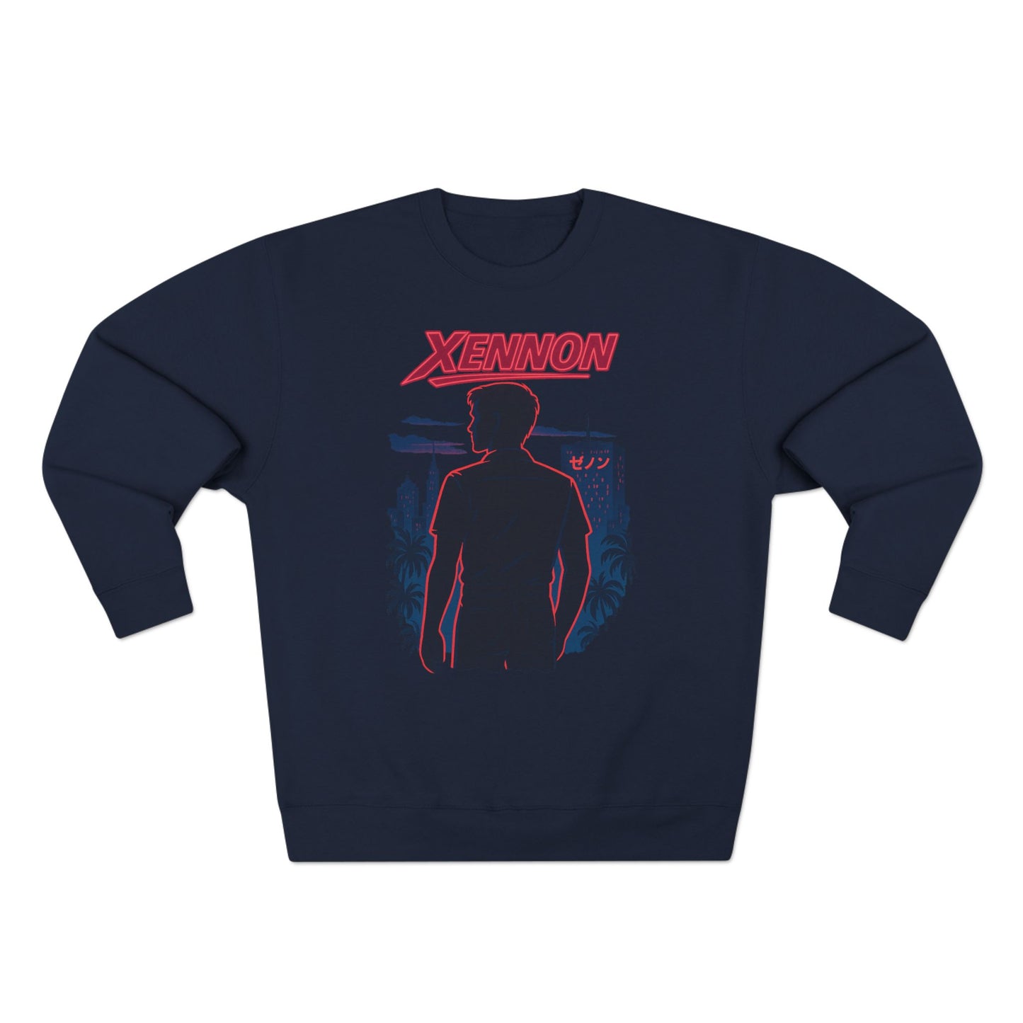XENNON Cyberpunk Unisex Crewneck Sweatshirt