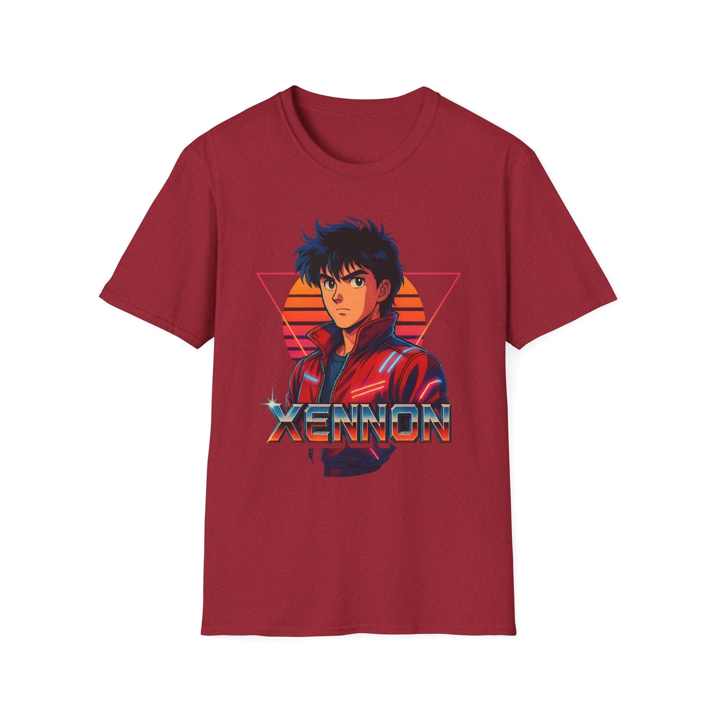 Retro Anime Synthwave T-Shirt - Unisex Vintage Style Tee